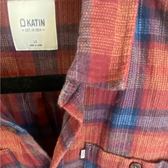 Katin mens flannel size large - Picture 2 of 2